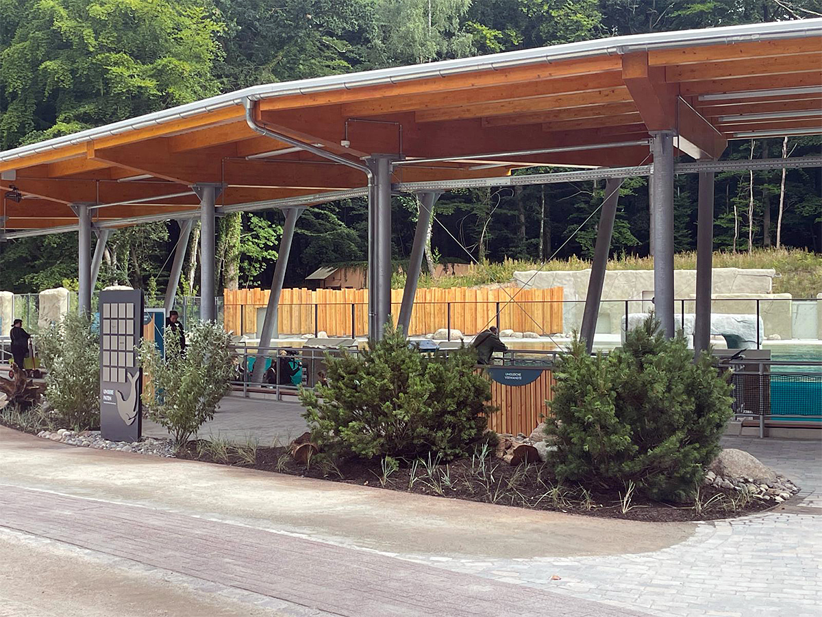 Robbenanlagen im Rostocker ZOO Robbenanlagen im Rostocker ZOO