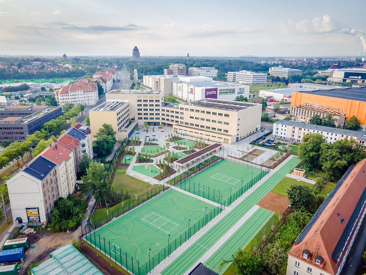 Gymnasium an der Prager Spitze in Leipzig